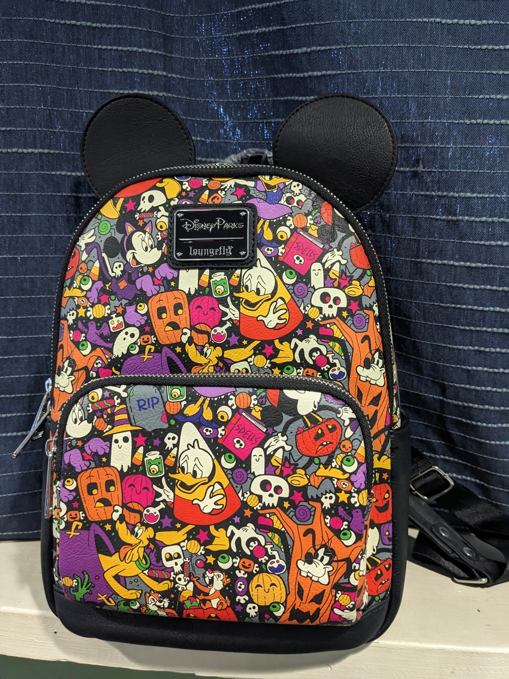 Disney Parks x Loungefly Kids Halloween Character Mini Backpack - Multicolor